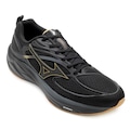 Tênis Masculino Running Mizuno PD Space 6 MZ26 PRETO/OURO