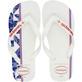 Chinelo De Dedo Havaianas Top Nations I Masculino BRANCO