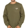 Blusão de Moletom Billabong Careca Samall Arch - Masculino VERDE ESCURO