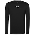 Camiseta Manga Longa Fila Sun Protect Breezy - Masculina PRETO