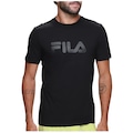 Camiseta Fila Regular Letter Premium IV - Masculina PRETO