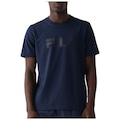 Camiseta Fila Regular Letter Premium IV - Masculina AZUL ESCURO