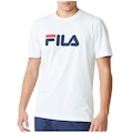 Camiseta Fila Regular Letter Premium IV - Masculina BRANCO/AZUL ESC