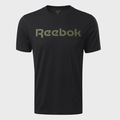 Camiseta Reebok Classic linear - Masculina PRETO