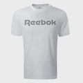 Camiseta Reebok Classic linear - Masculina BRANCO/CINZA