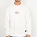 Blusão de Moletom Quiksilver Word Block - Masculino BRANCO