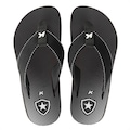 Chinelo Masculino Kenner Kivah Botafogo Alvinegra PRETO/BRANCO