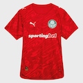 Camisa de Goleiro do Palmeiras I 26/27 Jogador Puma Masculina VERMELHO