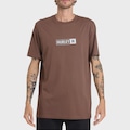 Camiseta Especial Hurley Track Masculina MARROM