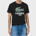 Camiseta Lacoste Estampada TH5634 Masculina PRETO