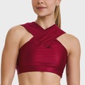 Top Fitness Caju Brasil Energy Alças Franzidas - Feminino VERMELHO