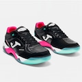 Chuteira Futsal Adulto Joma Top Flex Plus PRETO/ROSA