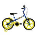Bicicleta Aro 16 Rock Verden Bikes - Infantil AZUL/AMARELO