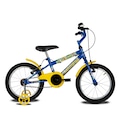 Bicicleta Aro 16 Josh Verden Bikes - Infantil AZUL/AMARELO