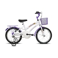 Bicicleta Aro 16 Breeze Verden Bikes - Infantil BRANCO/ROSA