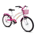 Bicicleta Aro 20 Breeze Verden Bikes - Infantil ROSA/BRANCO