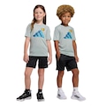 Conjunto adidas Treinamento Minecraft Verão - Infantil VERDE CLARO