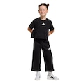 Conjunto de Moletom adidas Babados Seasonals - Infantil PRETO/BRANCO