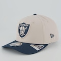 Boné Aba Curva New Era NFL Las Vegas Raiders Sandy 970SS BEGE