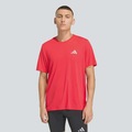 Camiseta Maculina Run Ess Tee adidas VERMELHO