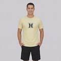 Camiseta Masculina Silk Hole Hurley BEGE