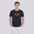 Camiseta Masculina Silk Box Relevo Hurley PRETO