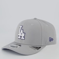 Boné Aba Pré Curva New Era MLB Los Angeles Dodgers Prolight Mix 970SS Unissex CINZA