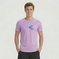 Camiseta Masculina Big Logo Silk Diadora ROXO