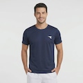 Camiseta Masculina Logo Diadora AZUL