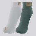 Kit Meia Cano Baixo 2 Pares Puma BRANCO