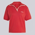 Camisa Polo Feminina W CP adidas VERMELHO