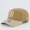 Boné Aba Curva New Era MLB Detroit Tigers Washed 940AF Unissex BEGE