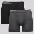 Kit 2 Cuecas Boxer Lupo Microfibra Sem Costura Adulta PRETO