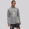 Blusão Moletom Masculino AC Milan Puma CINZA