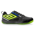 Chuteira Futsal Adulto Umbro Pro 5 Bump PRETO/VERDE