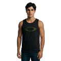 Camiseta Regata Oakley Ellipse Motherboard Tank Masculina PRETO/VERDE