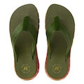Chinelo Masculino Kenner Rakka Edição Especial VERDE/LARANJA