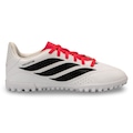 Chuteira Society Adulto Adidas Predator Essentials 26.5 BRANCO/CORAL