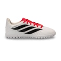 Chuteira Society Infantil Adidas Predator Essentials 26.5 BRANCO/CORAL