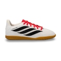 Chuteira Futsal Infantil Adidas Predator Essentials 26.5 BRANCO/CORAL