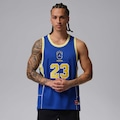 Regata Brasil Jordan Essentials Mesh Masculina AZUL/AMARELO