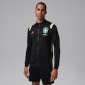 Jaqueta Brasil Jordan Academy Pro 2026 Treino Masculina PRETO/AMARELO