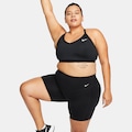 Shorts Nike One Feminino Plus Size PRETO/BRANCO