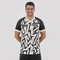 Camisa da Ponte Preta Aquecimento Atleta 2025 Diadora - Masculina PRETO