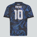 Camisa da Argentina Away 2026 10 Messi adidas - Infantil AZUL ESCURO