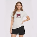 Camiseta Fila Comfort F-Box Graphic - Feminina BRANCO