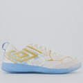 Chuteira Futsal Adulto Umbro Pro 5 Bump Kintsugi BRANCO