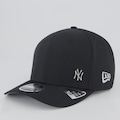 Boné Aba Curva New Era MLB New York Yankees Flawless 970SS Unissex PRETO