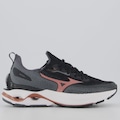 Tênis Feminino Wave Mirai 8 Mizuno PRETO