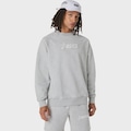 Blusa ASICS Logo Fleece Crew-Neck Masculino CINZA
